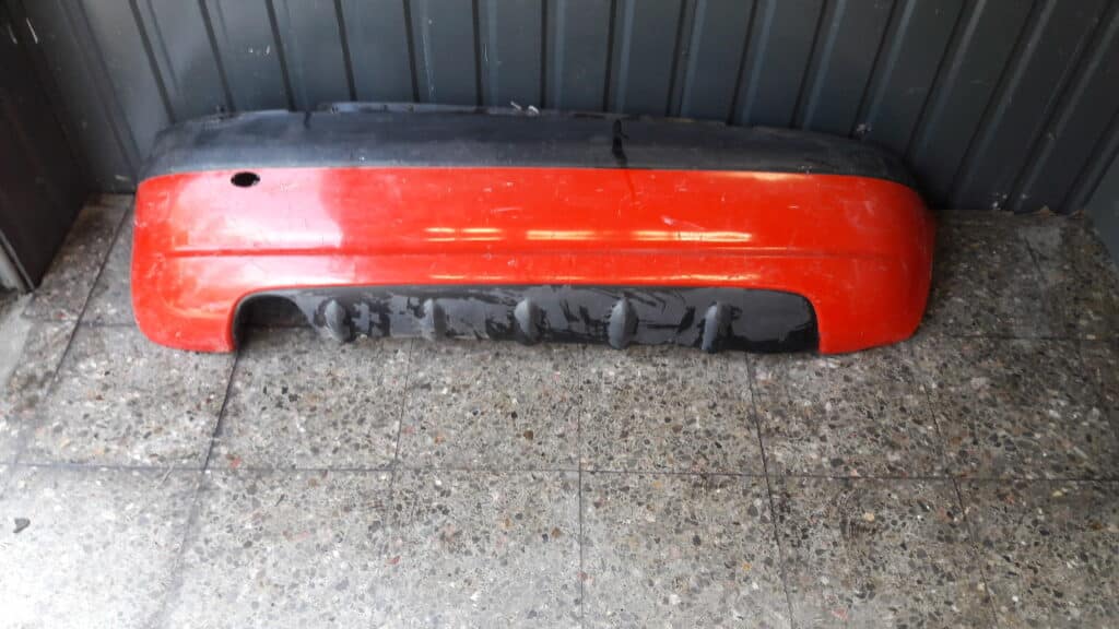 96562595 zderzak tyl  DEAWOO MATIZ CZERWONY