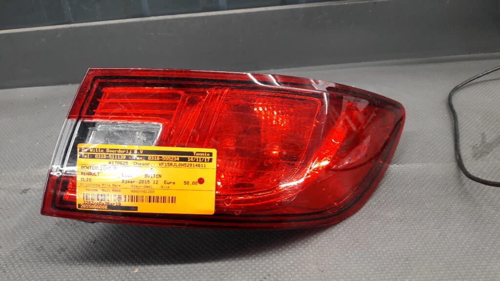 265506608R Lampa prawy tył Renault Clio IV