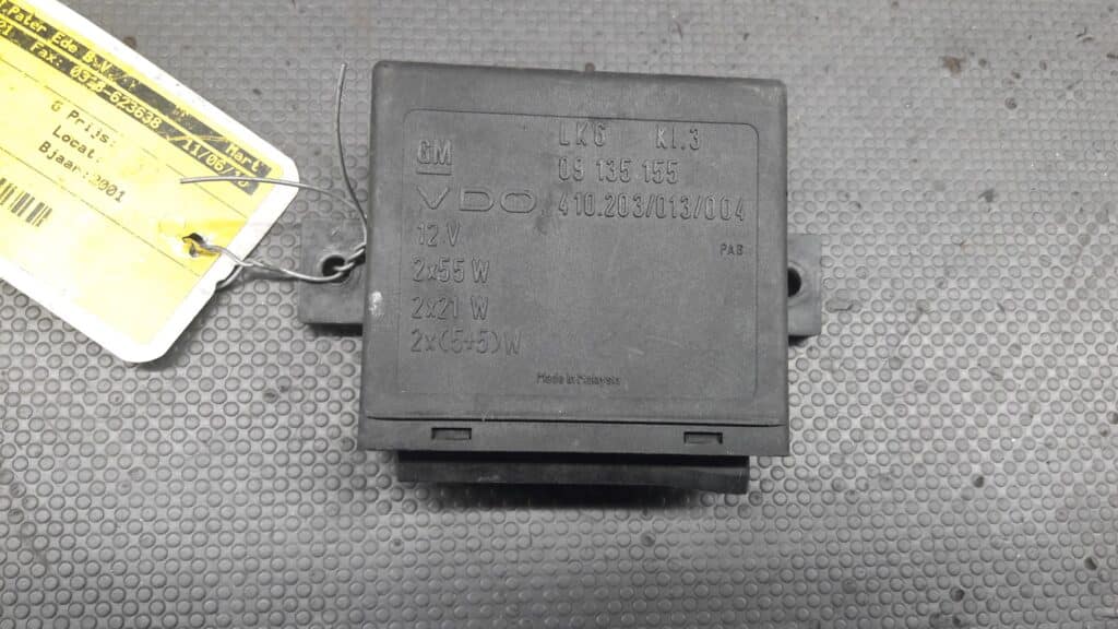 09135155 sterownik swiatel opel vectra B1.8 01r