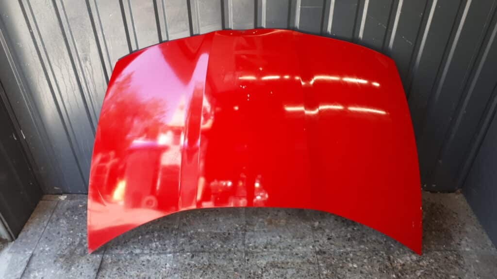 Maska przód Honda Civic VIII Ufo CZERWONA