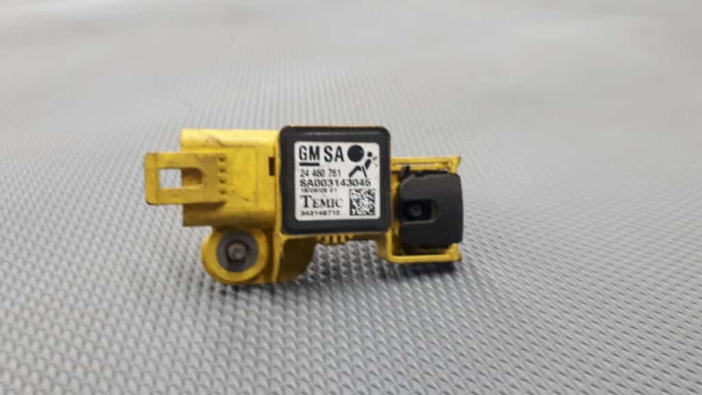 24460761 Czujnik uderzeniowy OPEL ASTRA H ZAFIRA B
