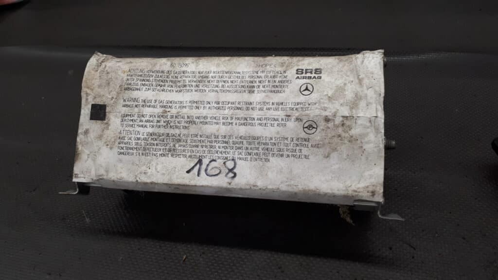 1688600005 airbag pasazera mercedes w168