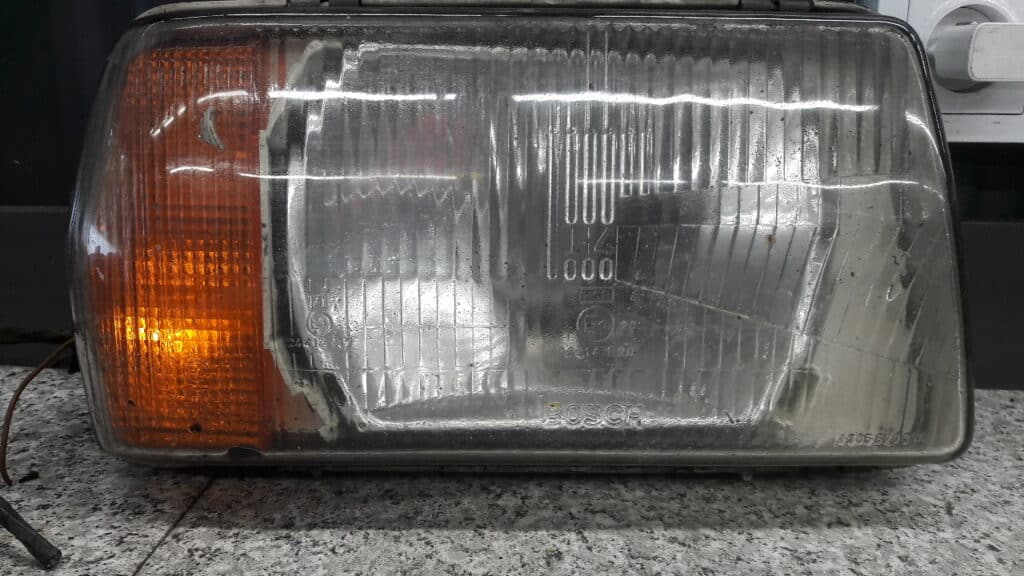 reflektor prawy opel ascona b  bosch 78r