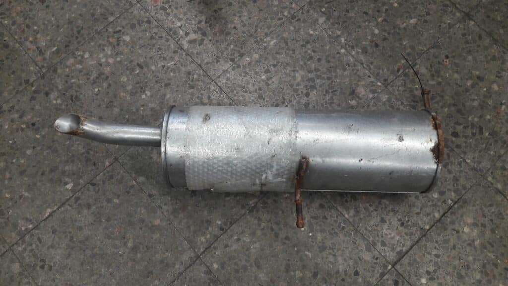 tlumik koncowy peugeot 206 1.6  kombi