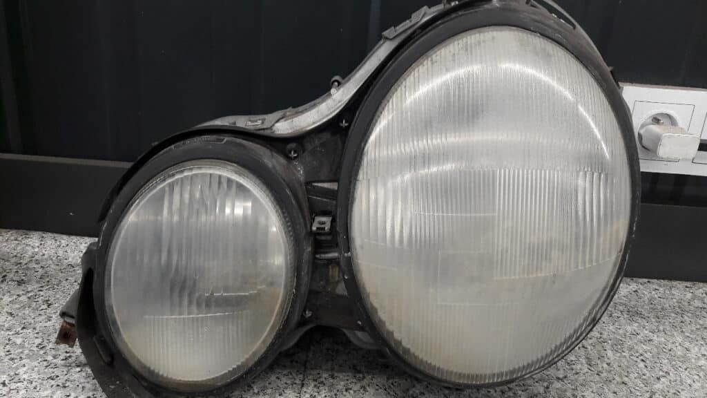 144869 Reflektor lewy przod MERCEDES W210