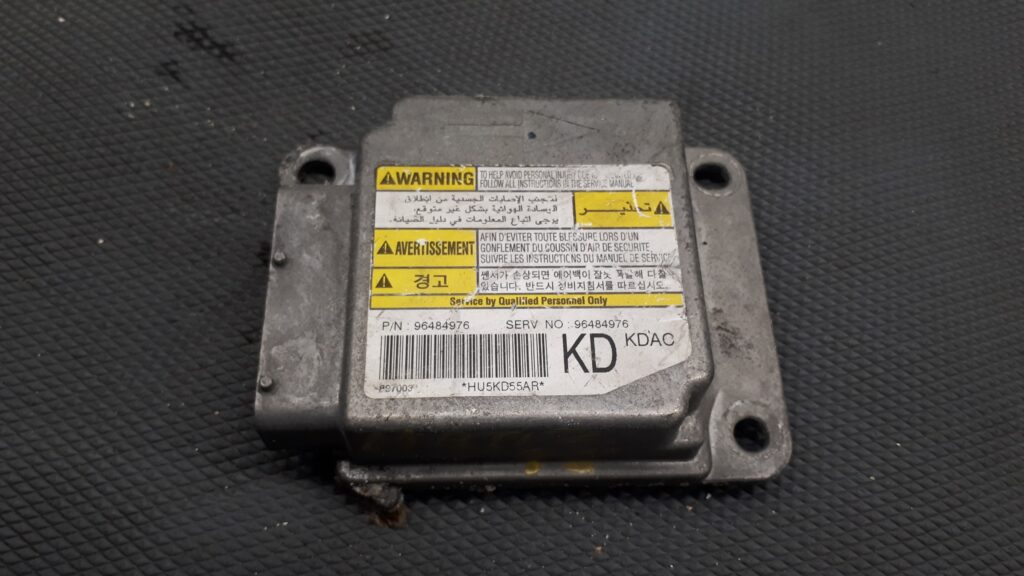 96484976 modul sensor airbag chevrolet spark