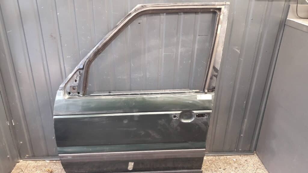 drzwi lewy przod range rover 97r  ciemny zielony
