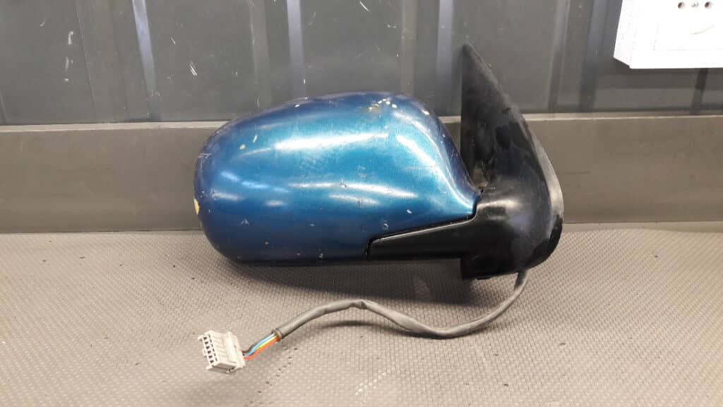 96301BF867 Lusterko prawe Nissan Micra K11 5PIN Niebieskie