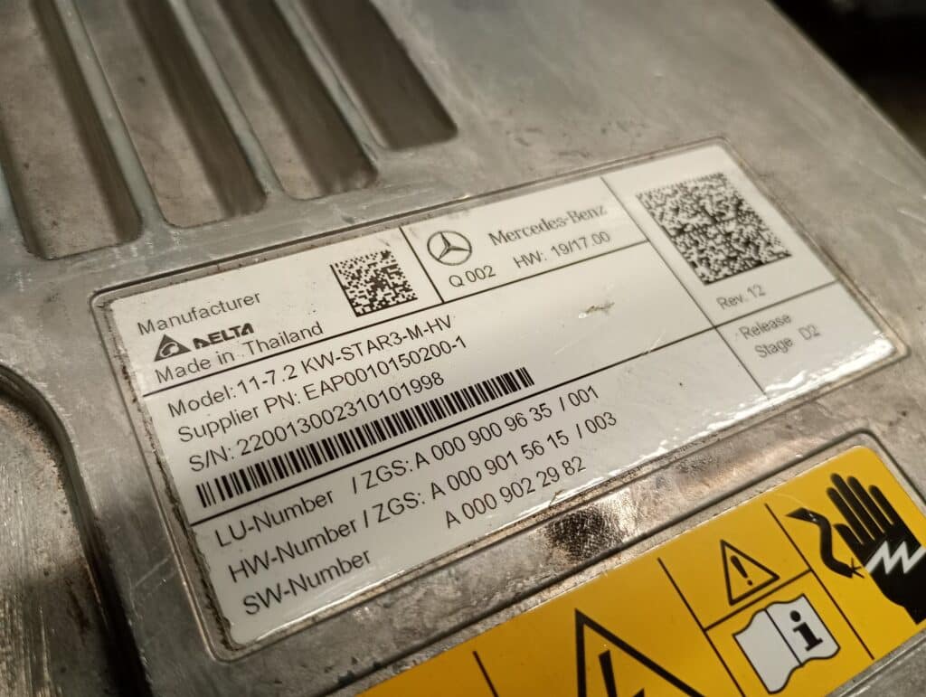a0009009635 sterownik baterii sterownik hybrydy mercedes  EQ