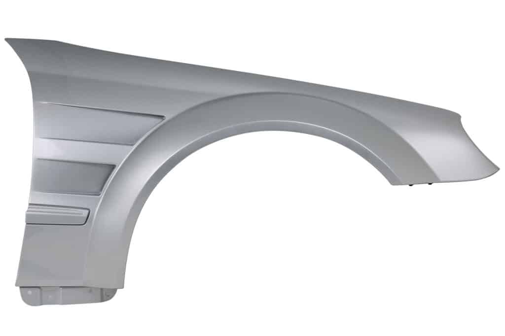 A2098800206 Blotnik prawy Mercedes A209 CLK AMG 775 srebrna