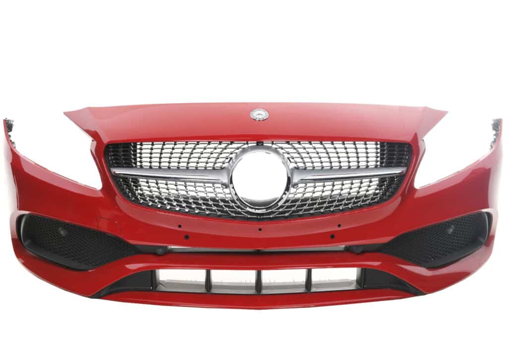 A1768851700  Zderzak przod Mercedes A176 A-CLASSE AMG 589 czerwony