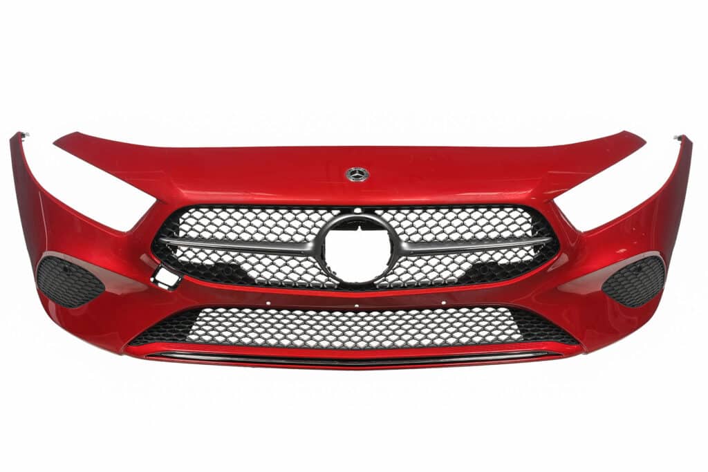 A1778805504  Zderzak przod Mercedes A177 A-CLASSE AMG 696 czerwony