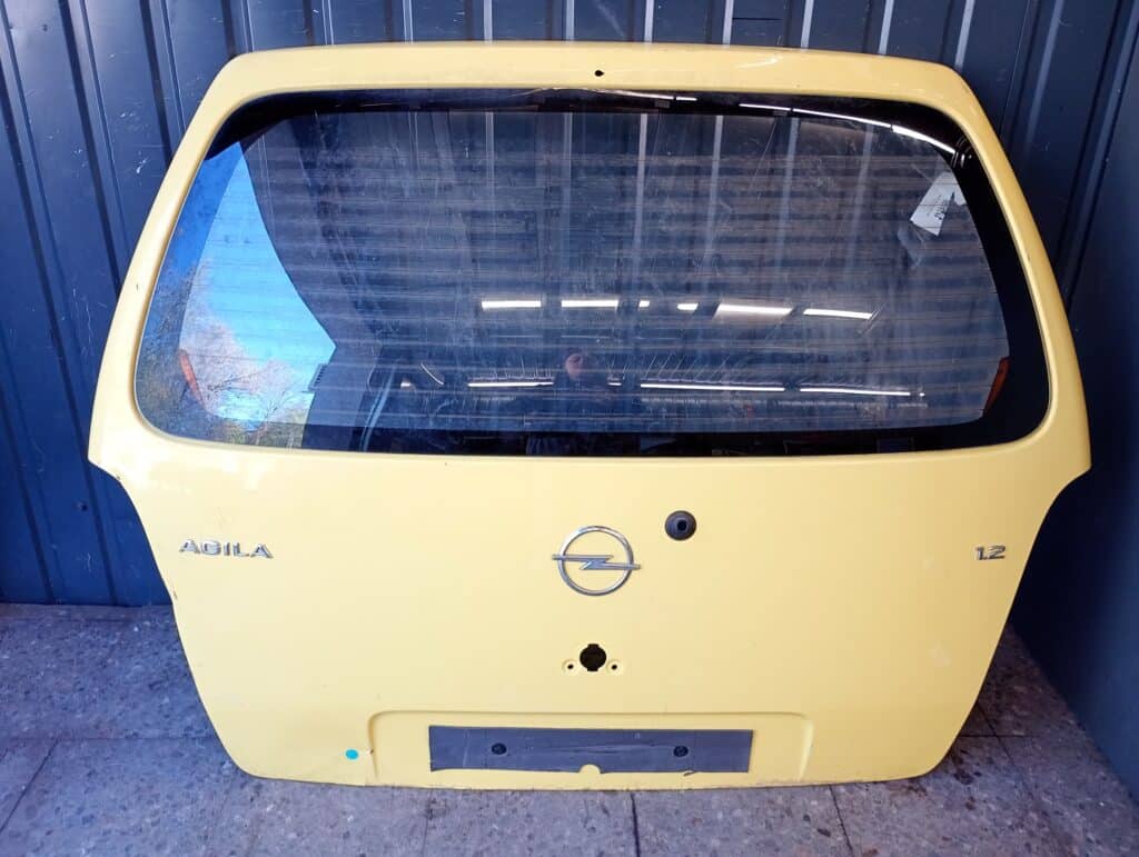 Klapa bazgaznika opel agilla zolta