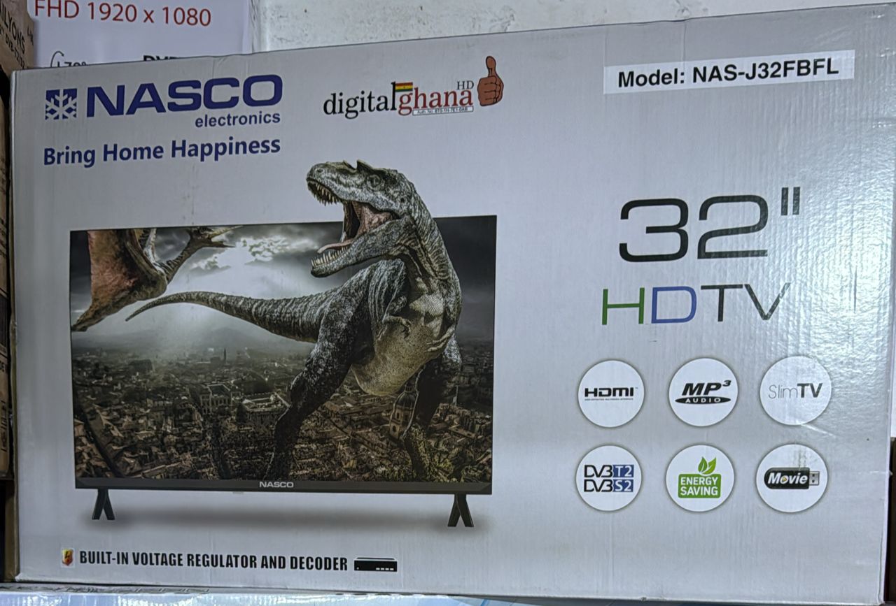 NASCO 32" HD TV (Model: NAS-J32FBFL)