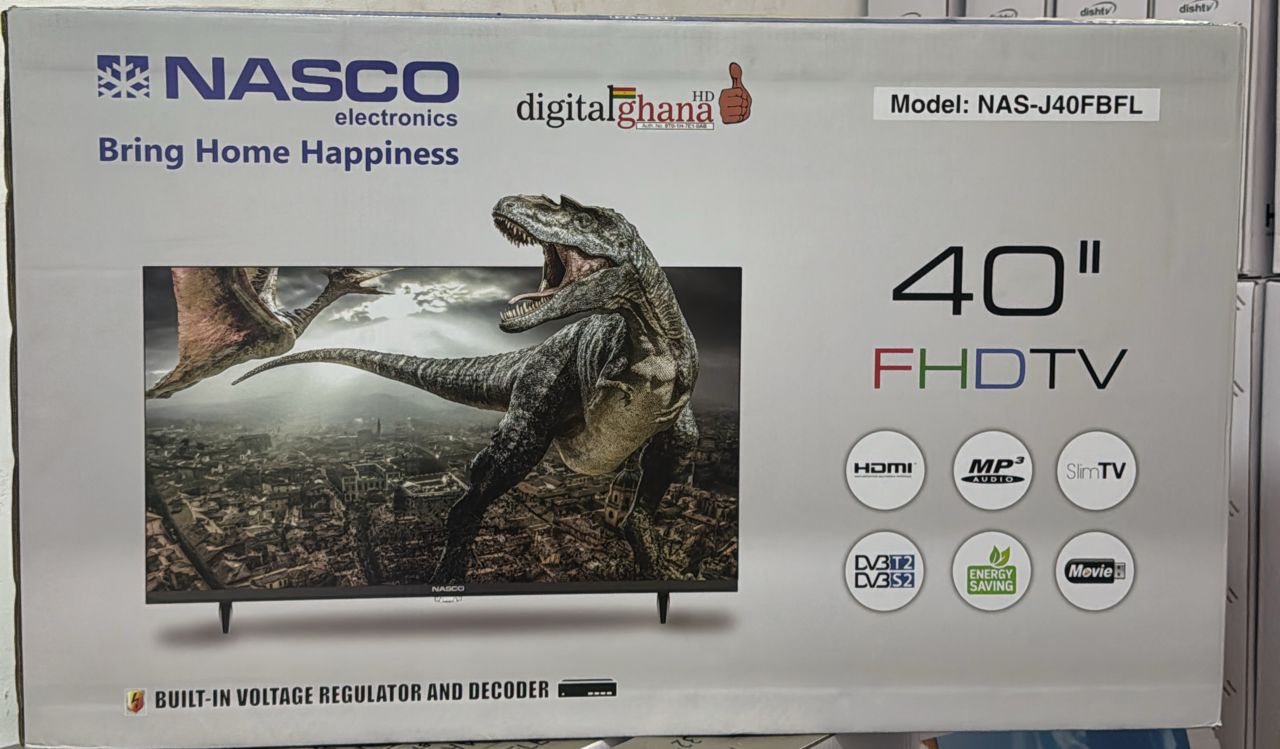 NASCO 40" FHD TV (Model: NAS-J40FBFL)
