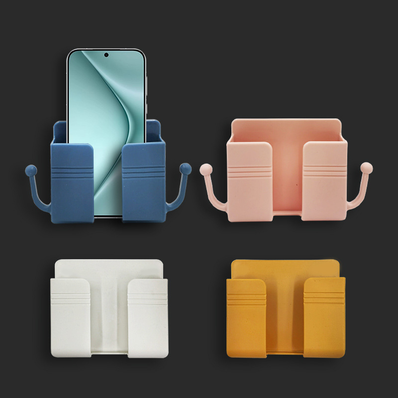 Adhesive Wall-Mounted Phone Holder