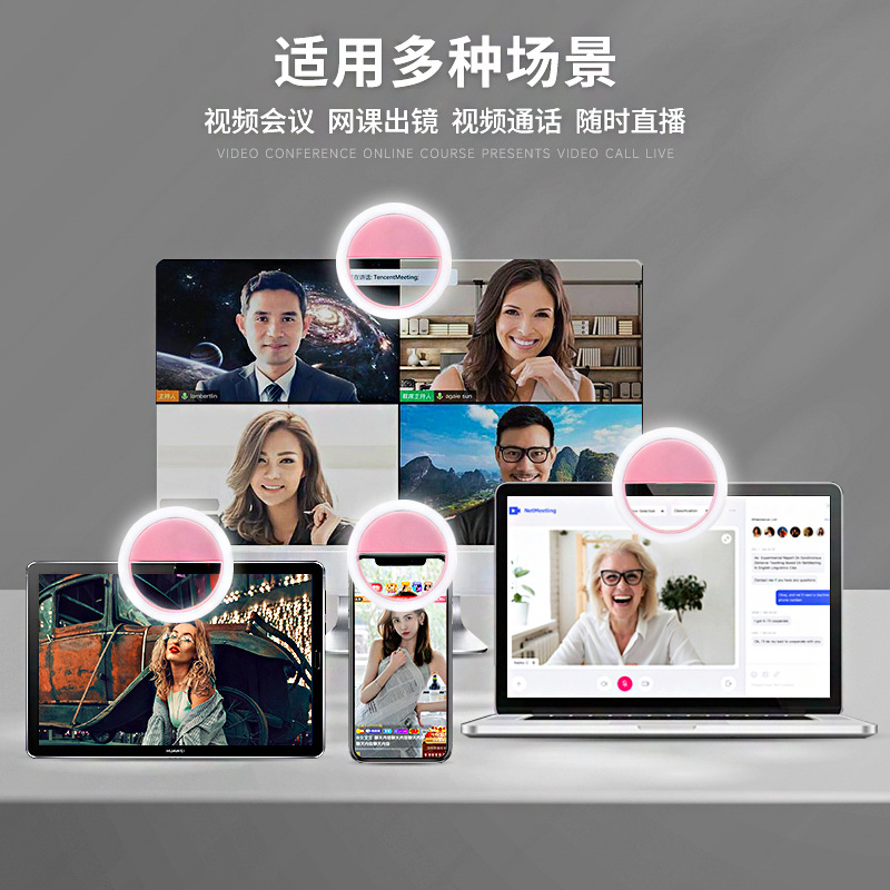 Portable Clip-on Ring Light