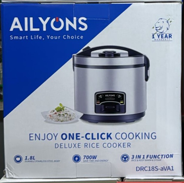 Ailyons Deluxe Rice Cooker (RCX-22B02)