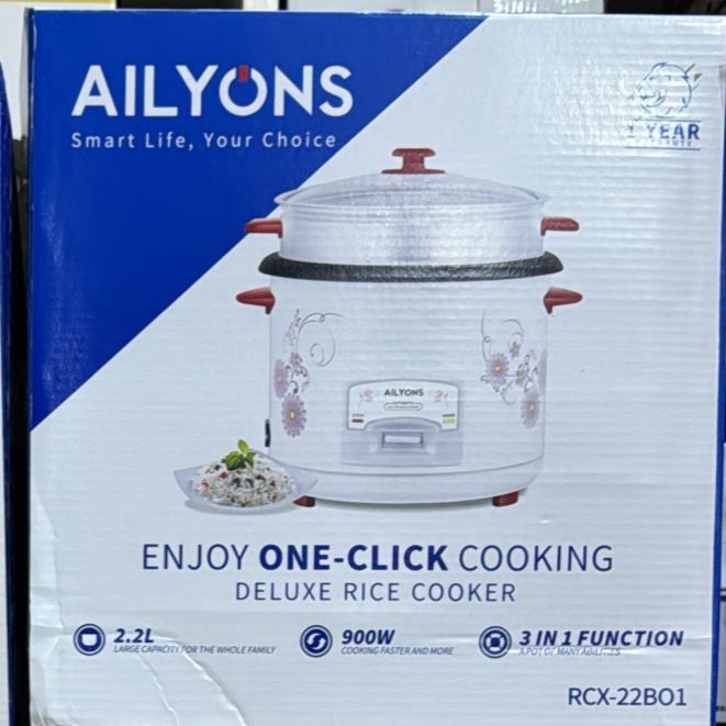 Ailyons Deluxe Rice Cooker (RCX-22B02)