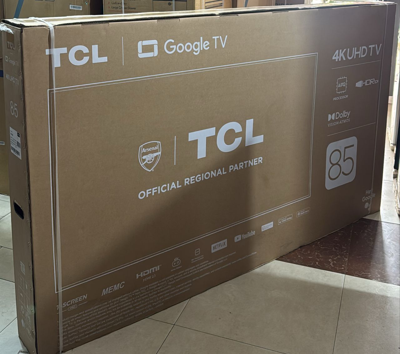 TCL 85" 4K UHD Google TV