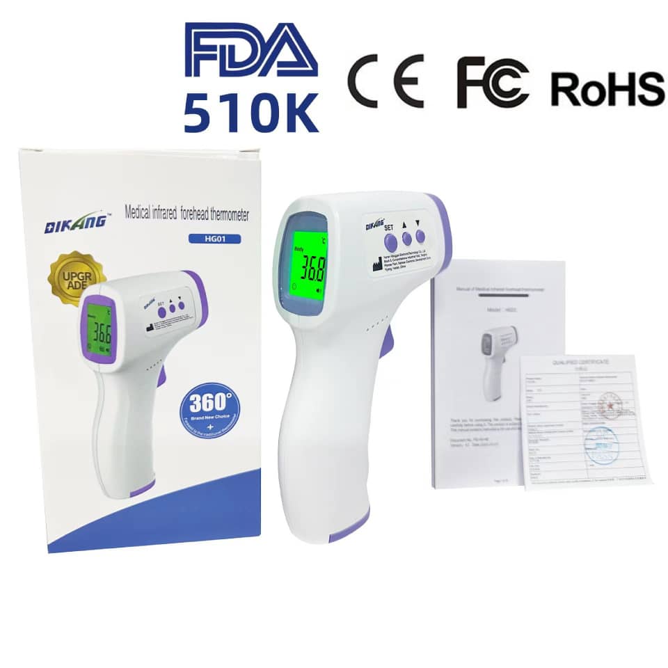 Non-Contact Infrared Forehead Thermometer
