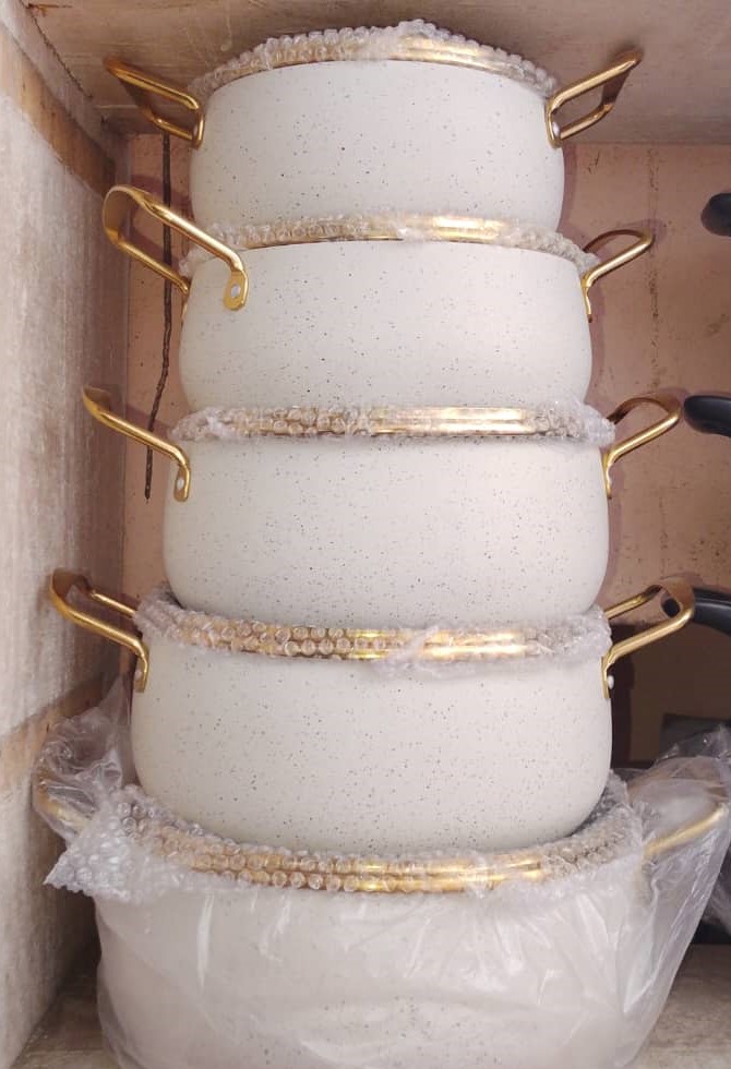 5-Piece Granite Cookware Set