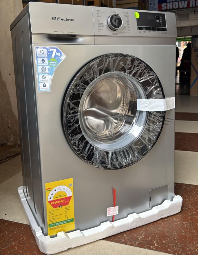 Binatone 7kg Front-Load Automatic Washing Machine