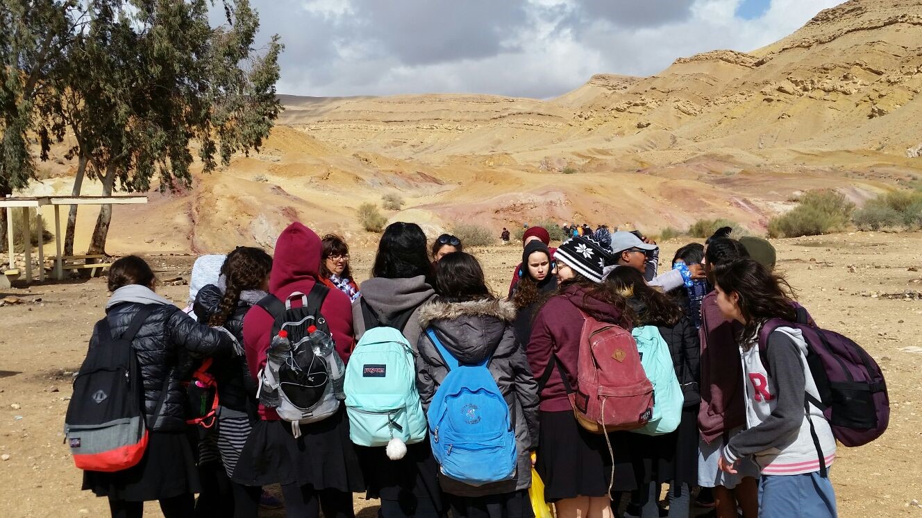 מסע הנגב הראשון יצא לדרך עם 120 תלמידות מאולפנת תל אביב