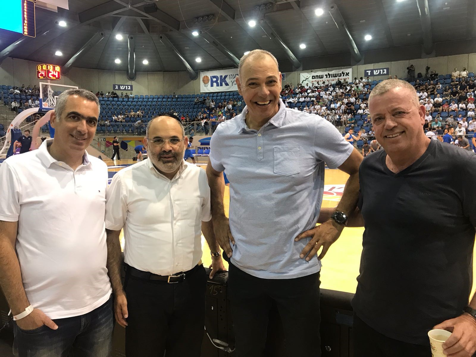 לראשונה: משחק של נבחרת ישראל בכדורסל התקיים ביום שישי האחרון בנגב במסגרת אירוע השיא של "נגב סל"