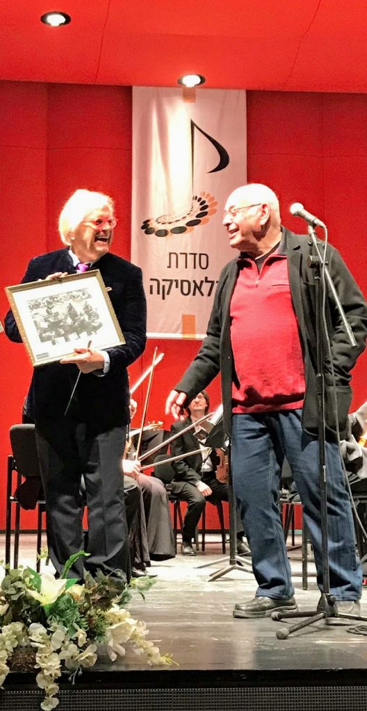 מאסטרו יוסטוס פרנץ בקונצרט מרגש בסינפונייטה הישראלית באר שבע