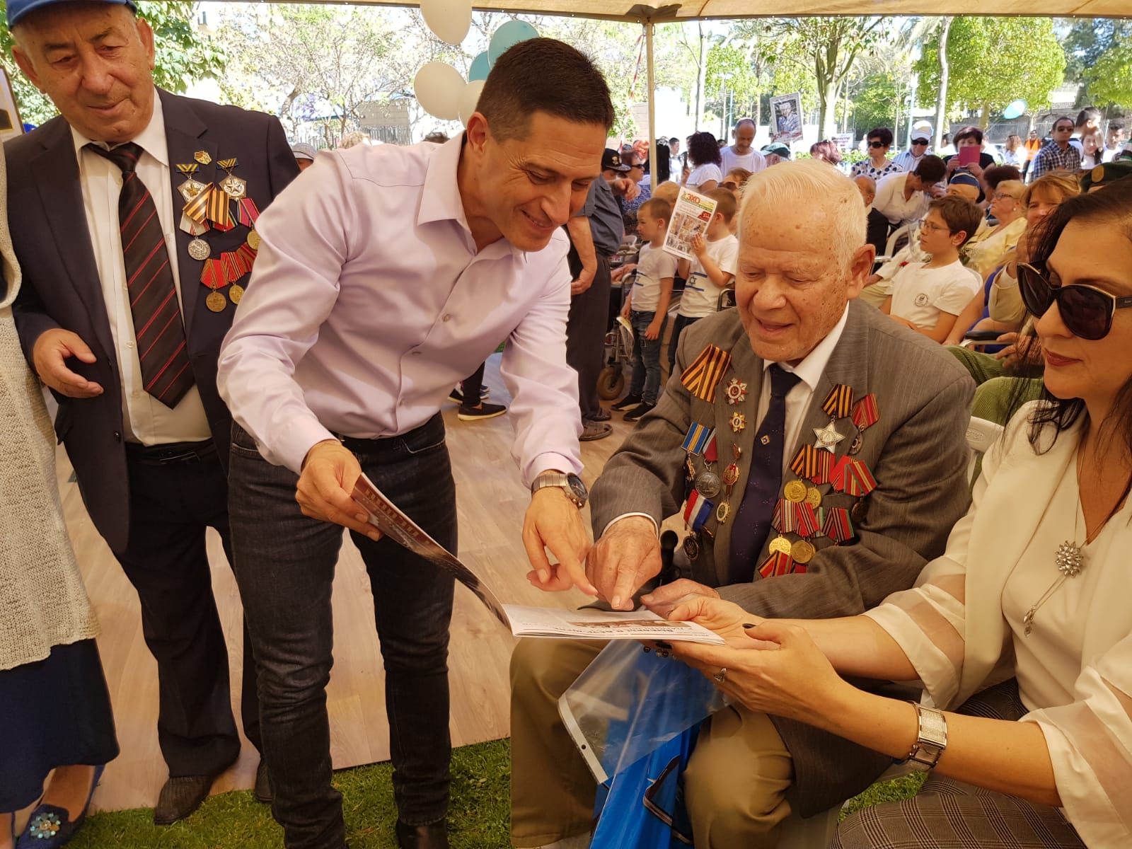 באר שבע ציינה 74 שנים לניצחון על גרמניה הנאצית