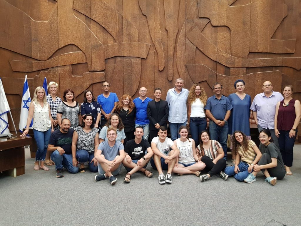 סמינר הכנה מקצועי לנציגי שנת השירות (ש"ש) שיצאו בעוד כחודש לייצג את ישראל במונטריאול