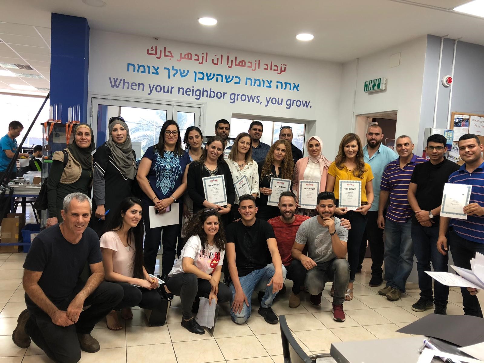 הסתיימה השתלמות הרחפנים השנתית של מונא