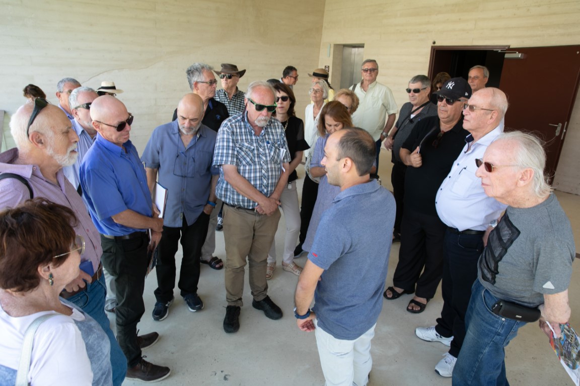 מועצת העיתונות מבקרים בבאר שבע