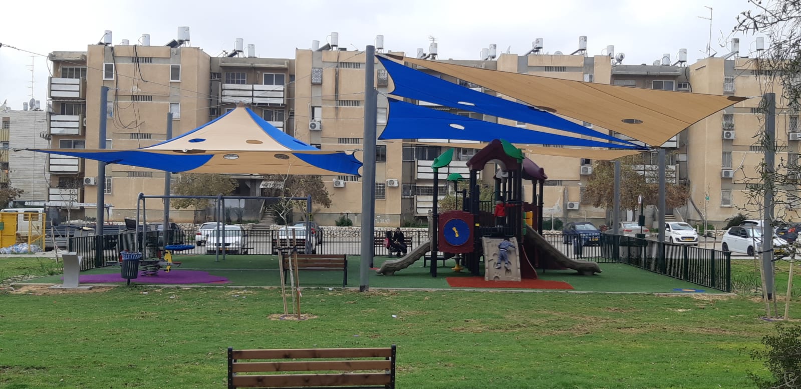 הסתיימו עבודות שדרוג גן ציבורי רמ"א בשכונה י"א בבאר שבע