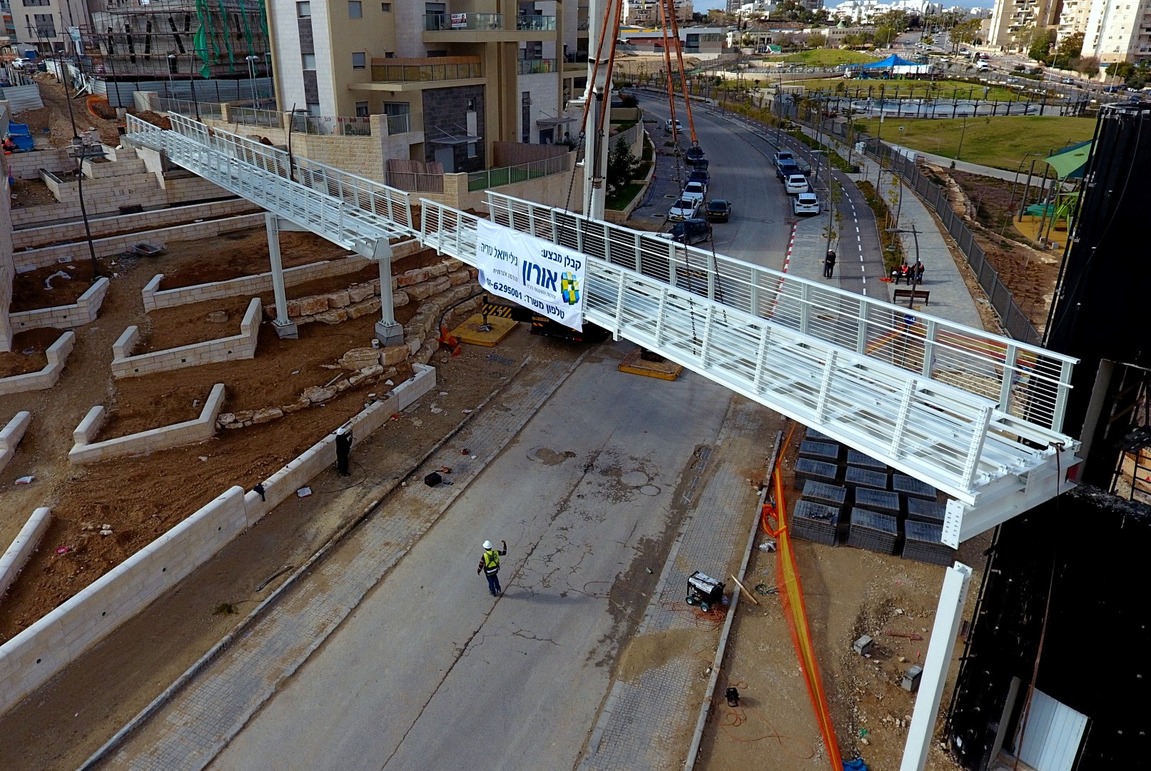 קבוצת אורון אחזקות והשקעות מקימה שני גשרים בבאר שבע בעלות כוללת של 17 מיליון ש"ח