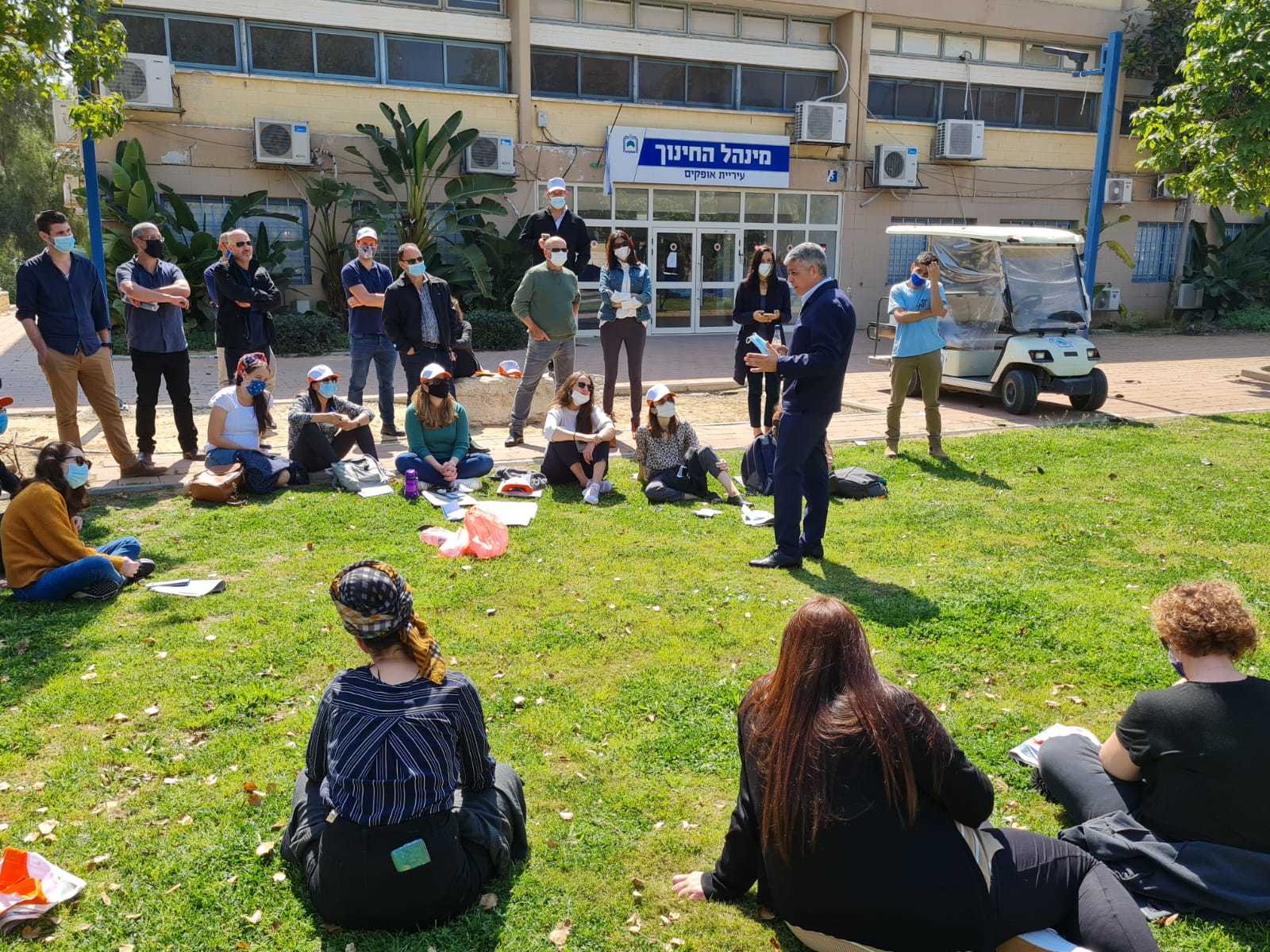 משתתפי תכנית המנהיגות של משרד האוצר התארחו באופקים