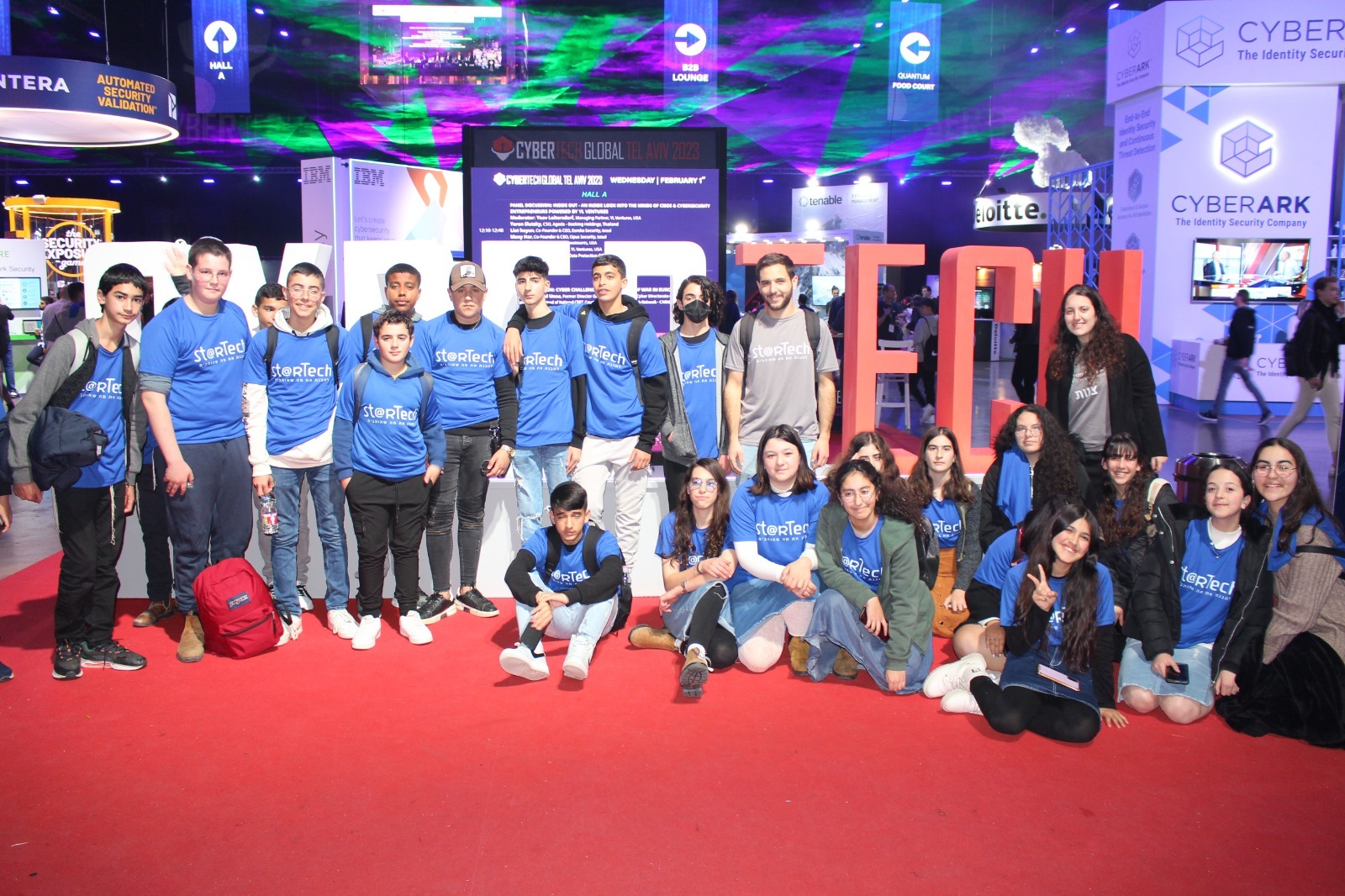דור העתיד של המתכנתים: תלמידי שדרות בכנס הסייבר הבינלאומי