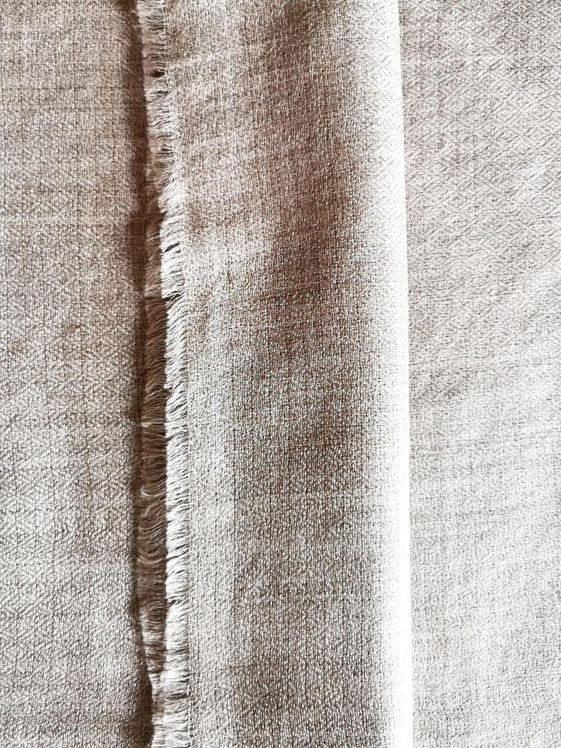 Sciarpa in Lana Merinos - Grigio Scuro