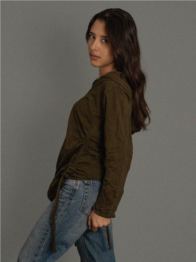 Poonam - Felpa Etnica Verde