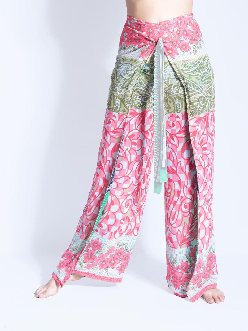 PantaPareo verde e rosa - Jain