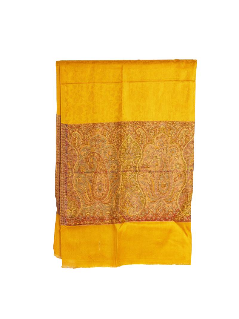 Sciarpa in Seta e Viscosa - Arancione