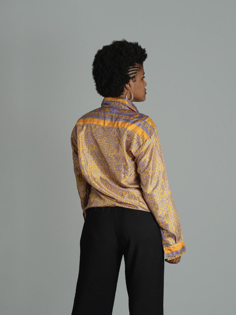 Camicia S/M forme geometriche