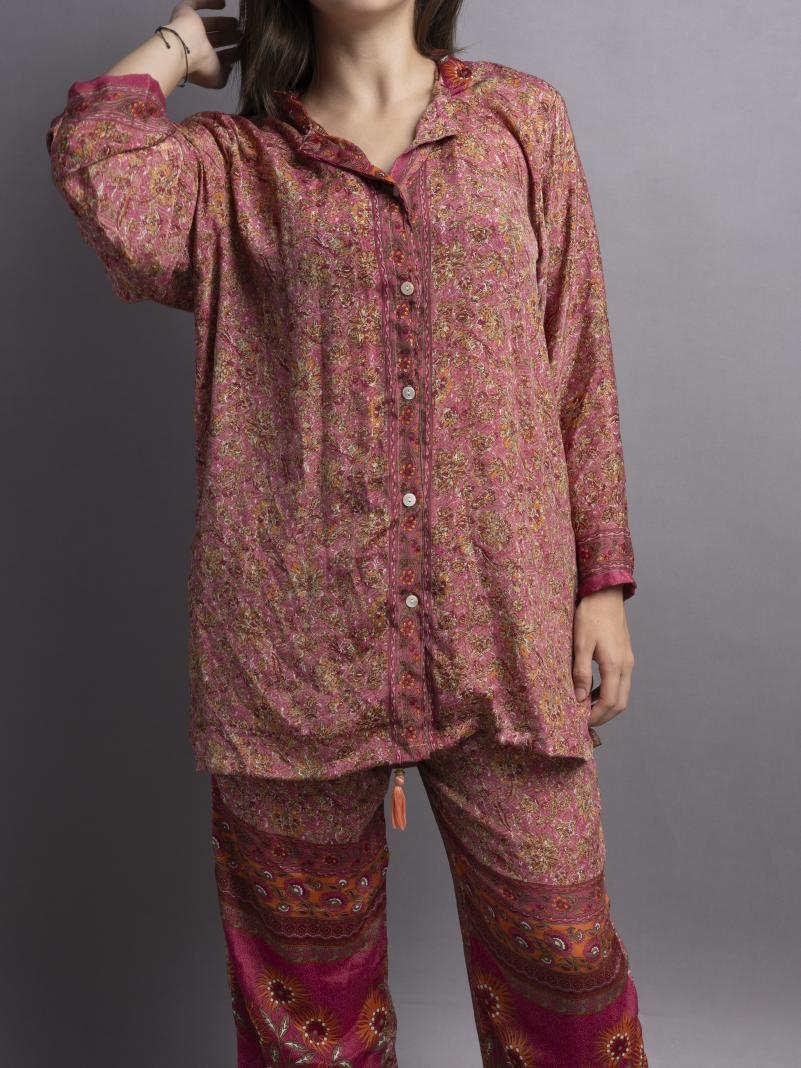 Pigiama in Sari SM - rosa