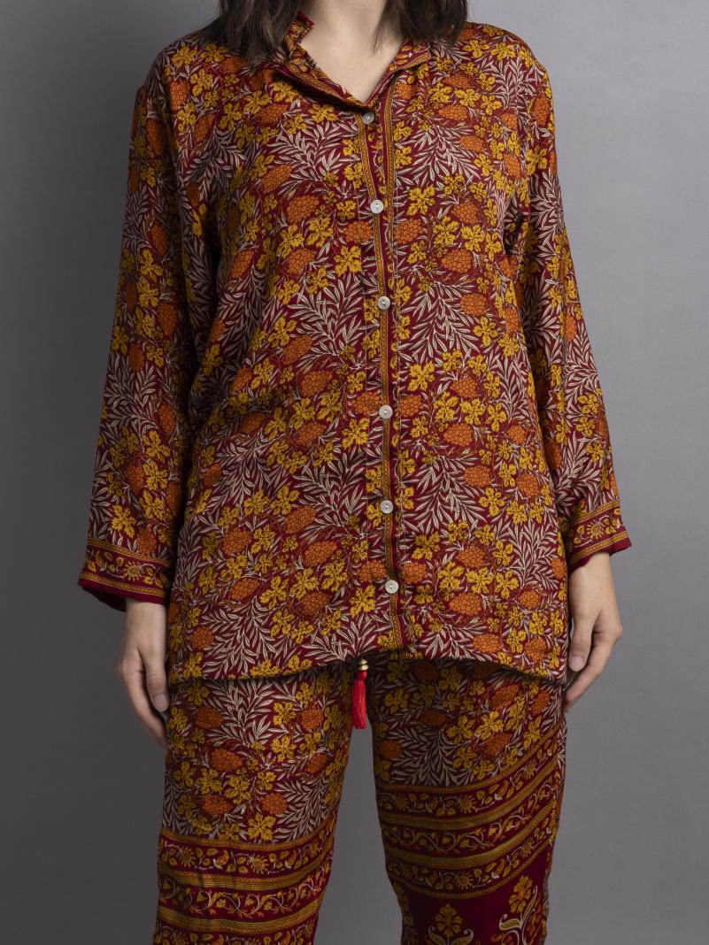 Pigiama in Sari SM - colori autunnali