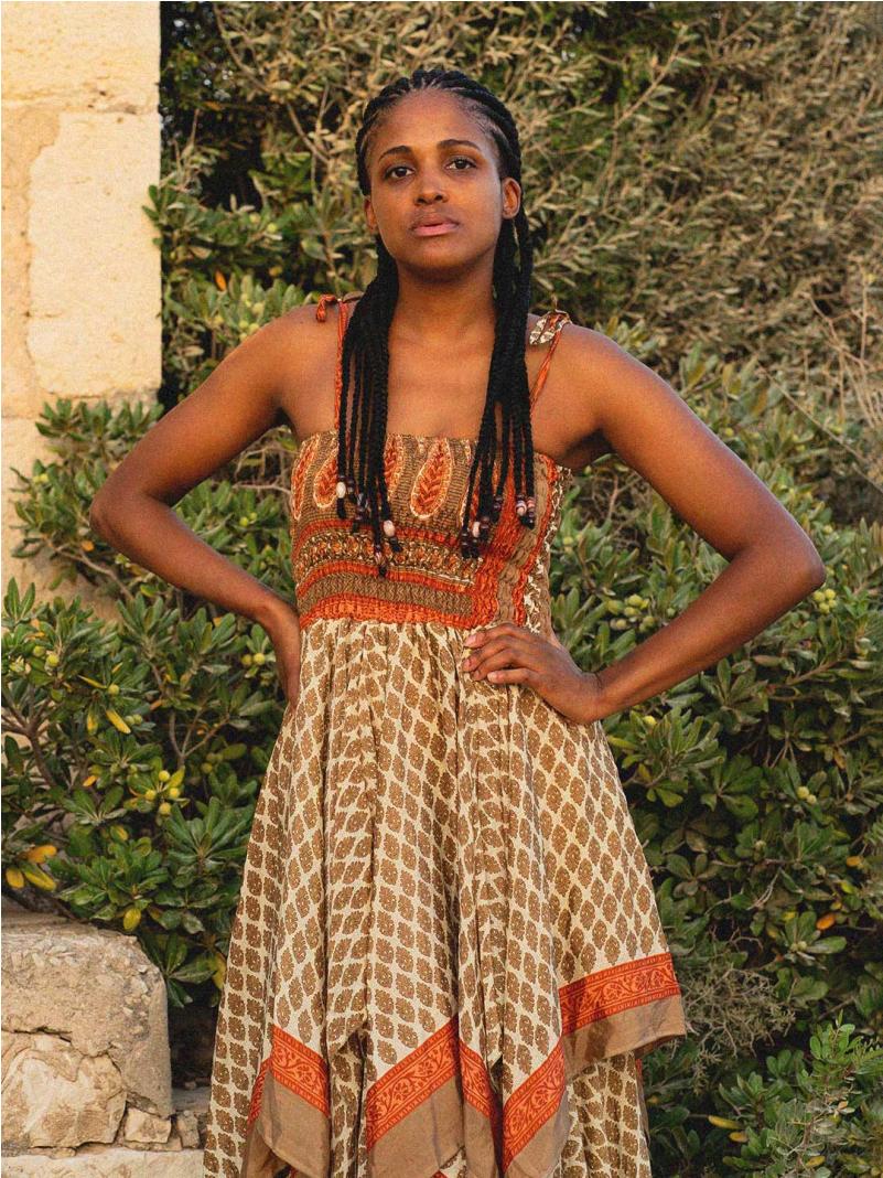 Abito con Elastico e Spalline - Mumbai