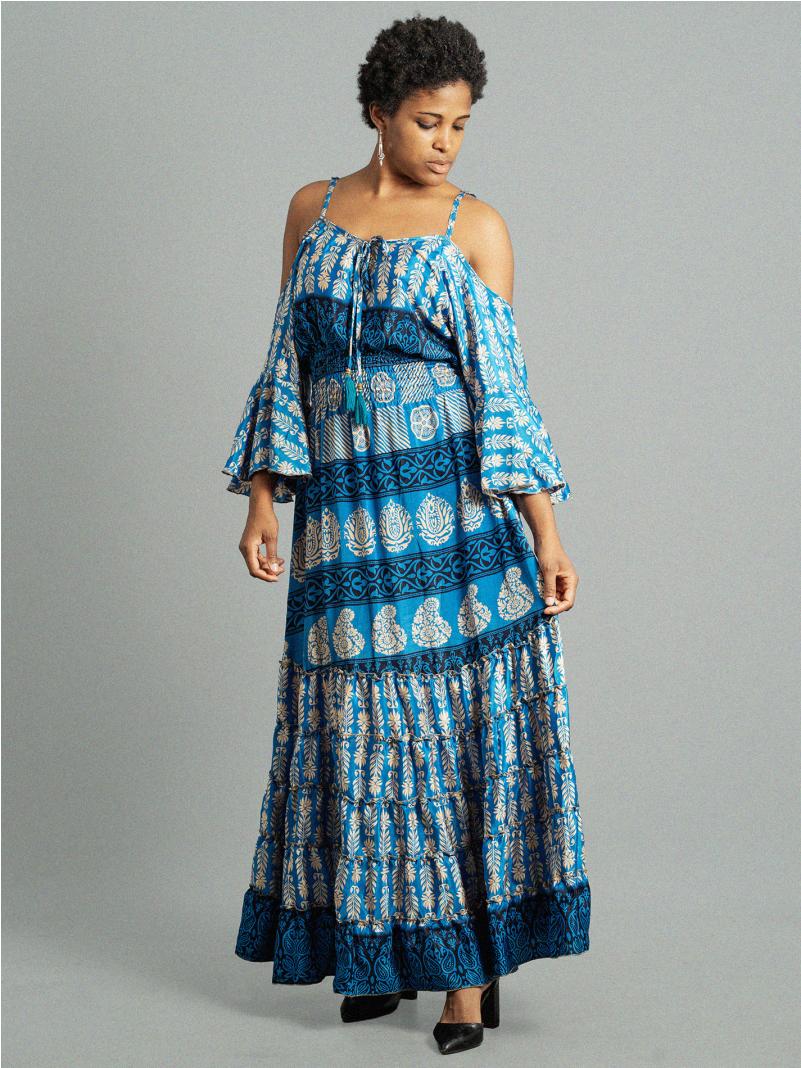 Abito lungo con bretelle – Nagpur