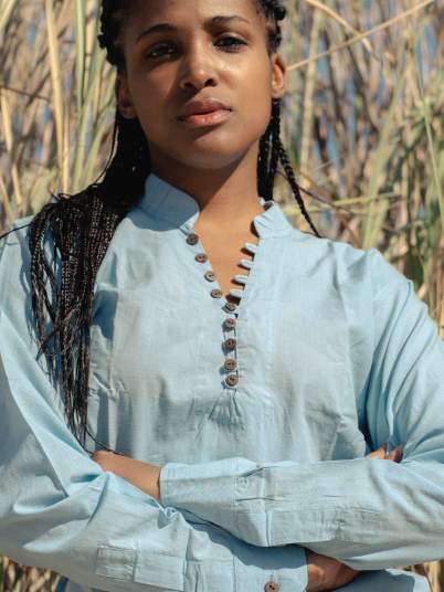 Camicia con scollo - Donna - Sicilia