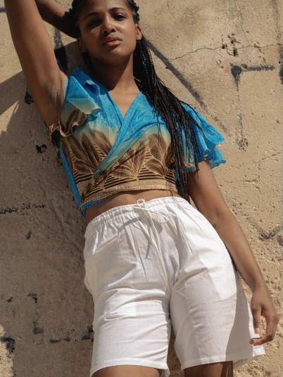 Pantaloncino in Cotone - Donna - Ortigia