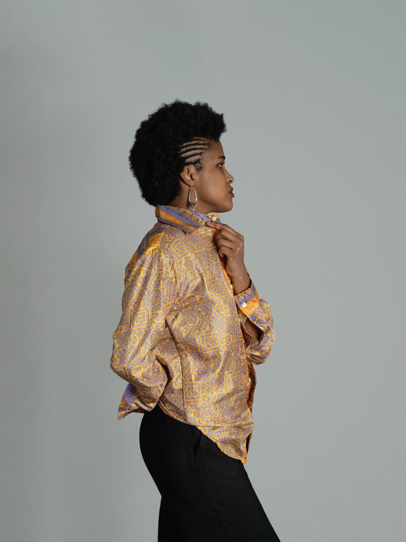 Camicia S/M forme geometriche